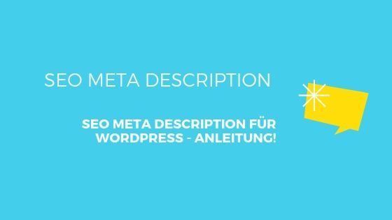 Seo Wordpress Meta Description